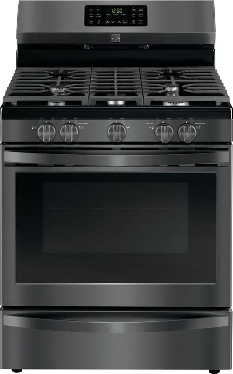 sears gas stoves black